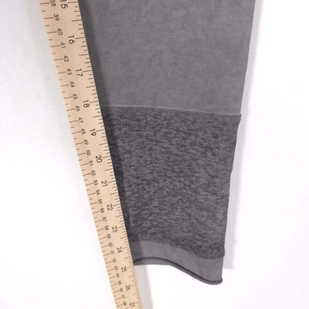 NWT LUUKAA Size US 10 LYRIC Garment Dyed Cotton Jersey Leggings Stone Pants LK 3